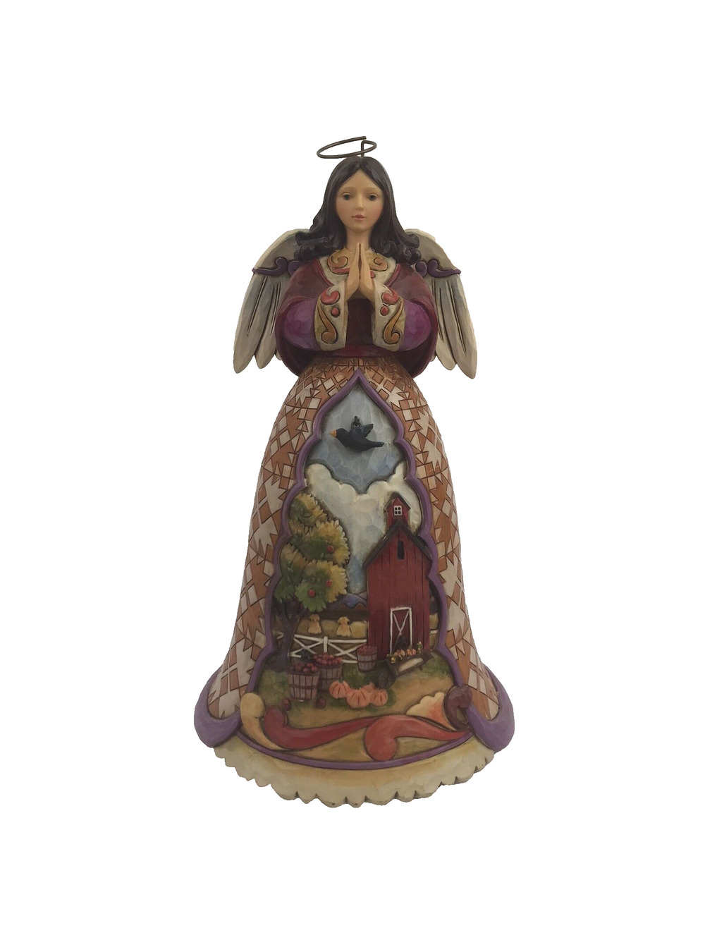 Jim Shore Autumn Breezes Cleanse The Spirit Angel 4021822 9.5" Heartwood Creek